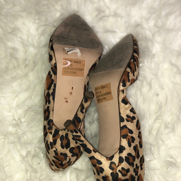 Leopard Print heels - Picture 3 of 8